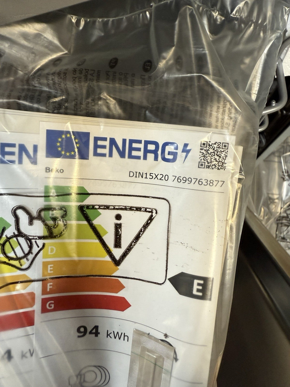 Beko DIN15X20 Integrated Full Size Dishwasher