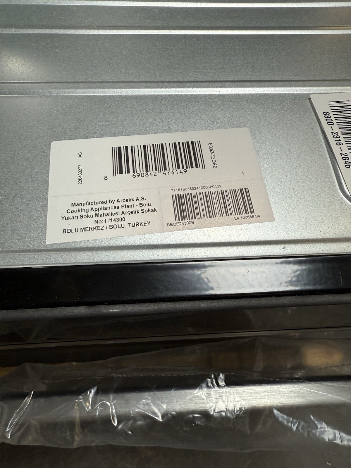 Beko BBQE24300B Built-in Single Multifunction Oven - Black