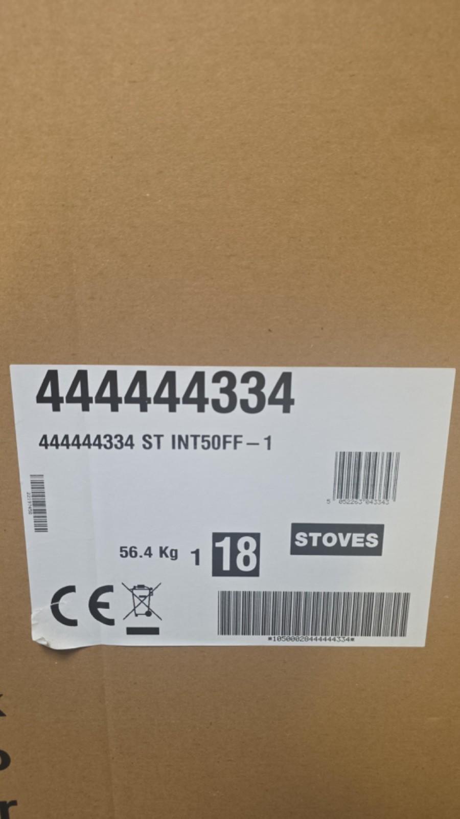 Stoves 444444334 White Int50ff 60cm Fridge Freezer