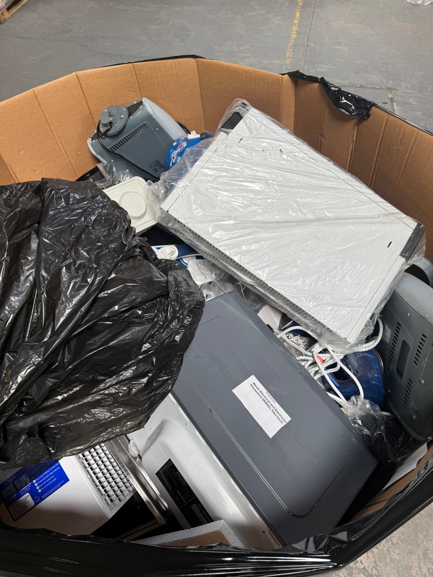 Mixed Loose Electrical Return Pallet Joblot Wholesale Stock Untested Returns