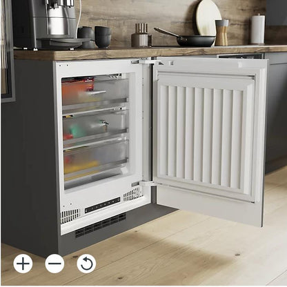 Cooke & Lewis BUFZUK Integrated Manual Defrost Freezer - Gloss White RRP £298