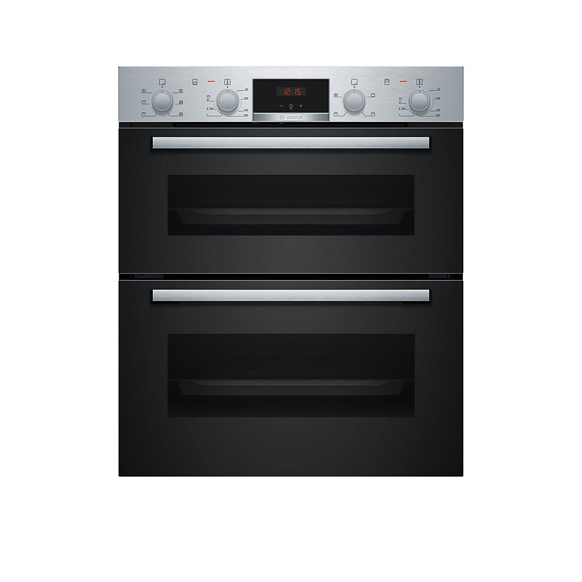 BOSCH Series 2 NBS113BR0B Electric Built-under Double Oven Stainless Steel /Used
