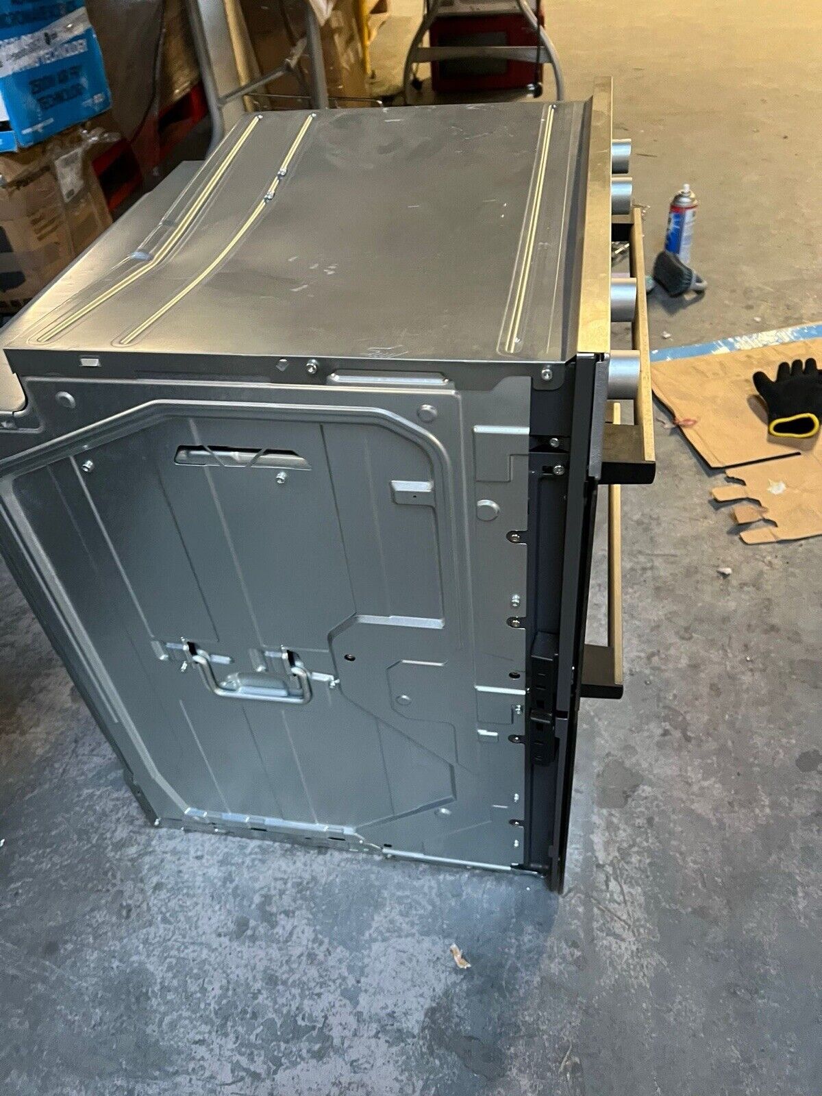 BOSCH Series 2 NBS113BR0B Electric Built-under Double Oven Stainless Steel /Used