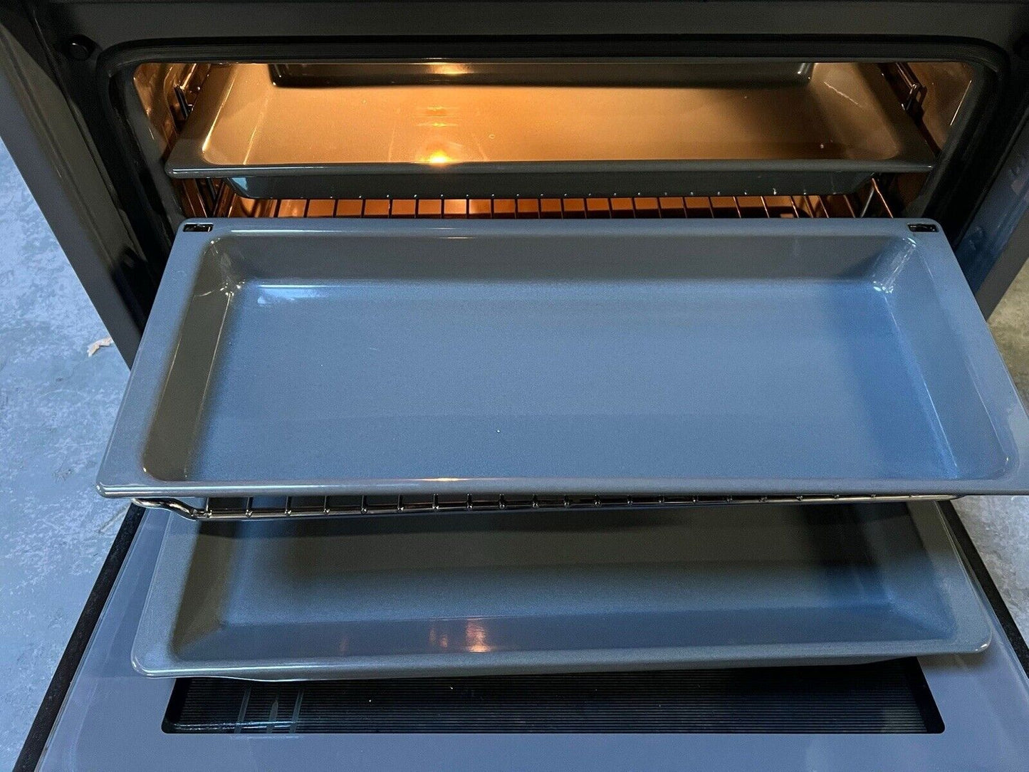 BOSCH Series 2 NBS113BR0B Electric Built-under Double Oven Stainless Steel /Used