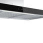 GoodHome AirSensor GHBH90ASBL Glass Box Cooker hood (W)90cm - Brushed stainless