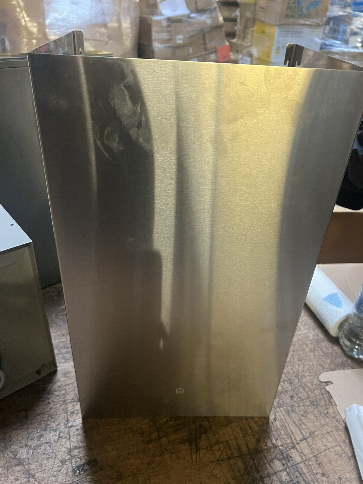 GoodHome AirSensor GHBH90ASBL Glass Box Cooker hood (W)90cm - Brushed stainless