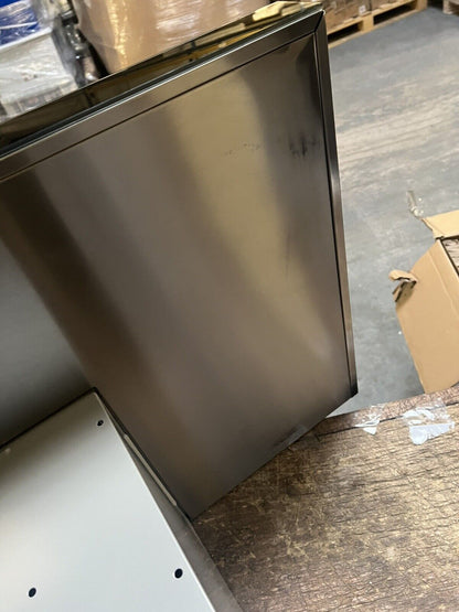 GoodHome AirSensor GHBH90ASBL Glass Box Cooker hood (W)90cm - Brushed stainless