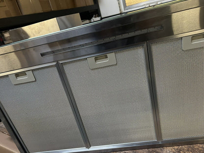 GoodHome AirSensor GHBH90ASBL Glass Box Cooker hood (W)90cm - Brushed stainless