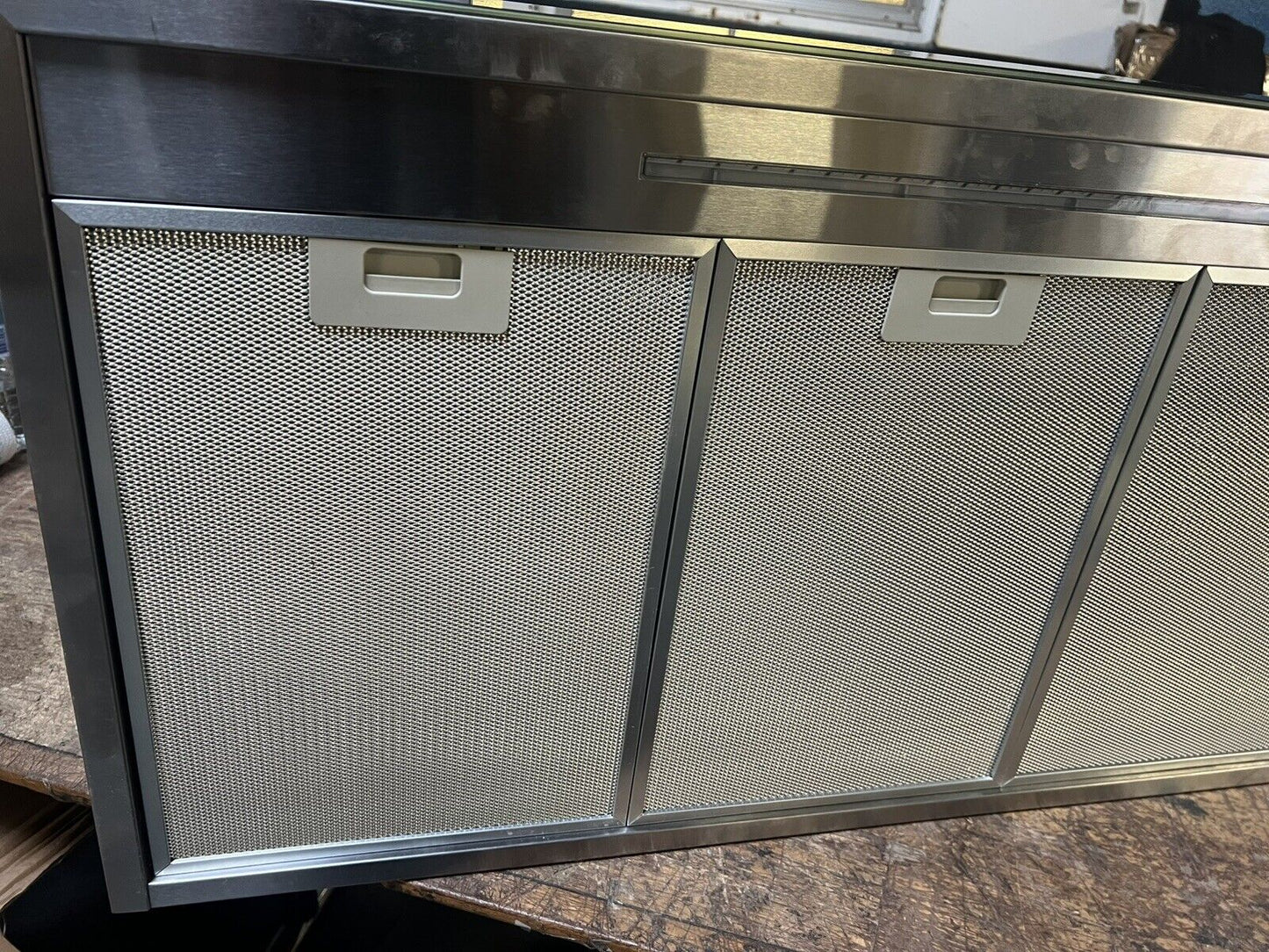 GoodHome AirSensor GHBH90ASBL Glass Box Cooker hood (W)90cm - Brushed stainless