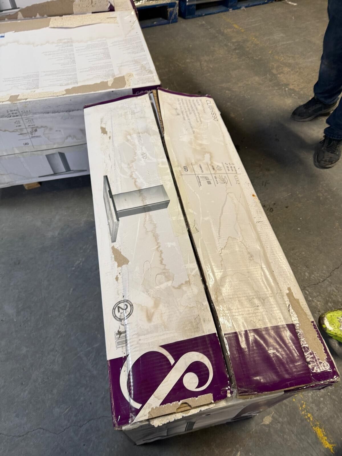 Cooke & Lewis CLIBHS90 Stainless steel Island Cooker hood (W)90cm