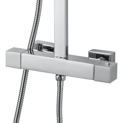 GoodHome Kever Chrome effect Shower