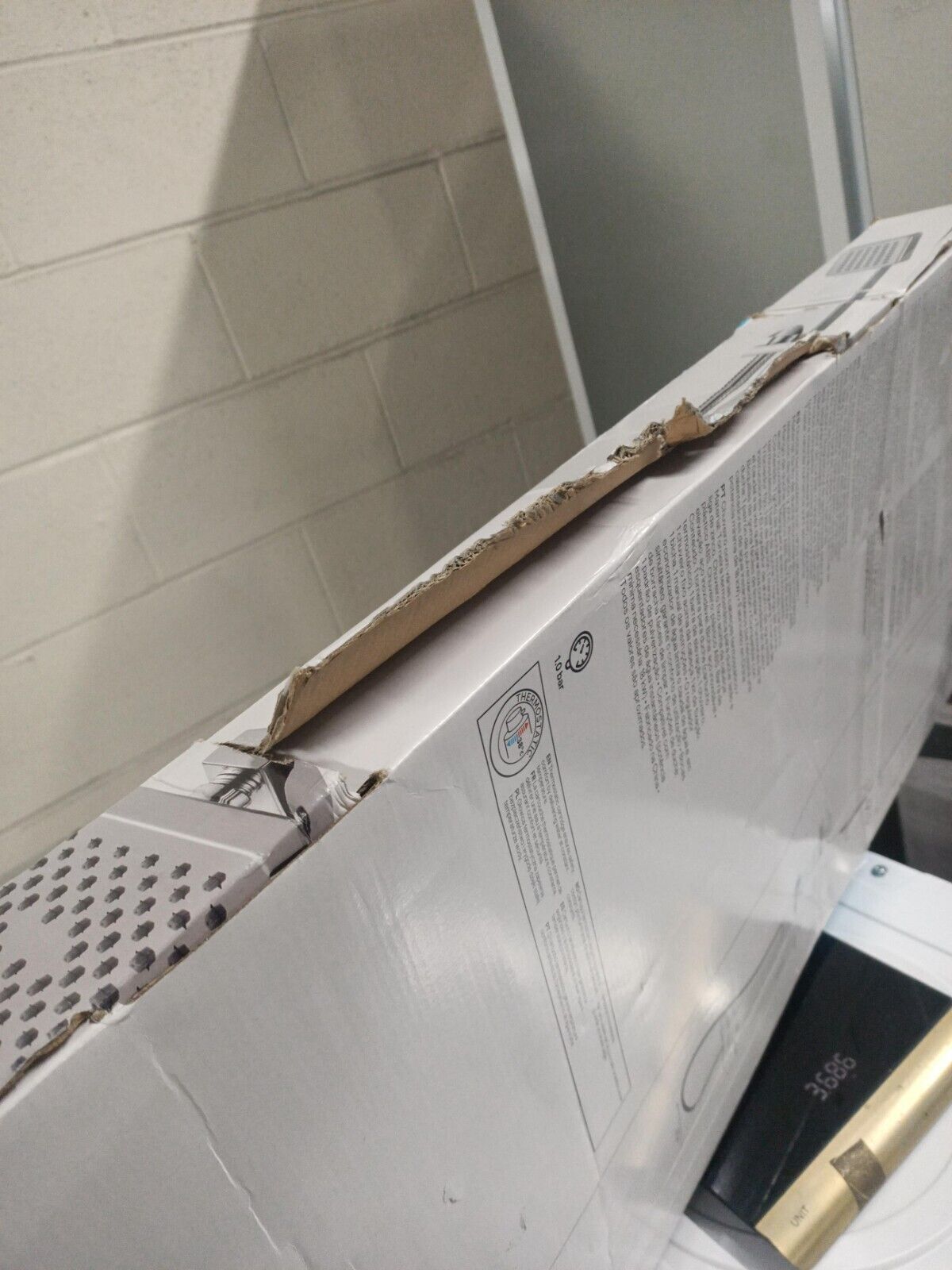 GoodHome Kever Chrome effect Shower