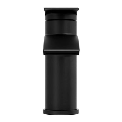 GoodHome Kariya Matt Black Basin Mixer Tap