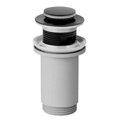 GoodHome Kariya Matt Black Basin Mixer Tap