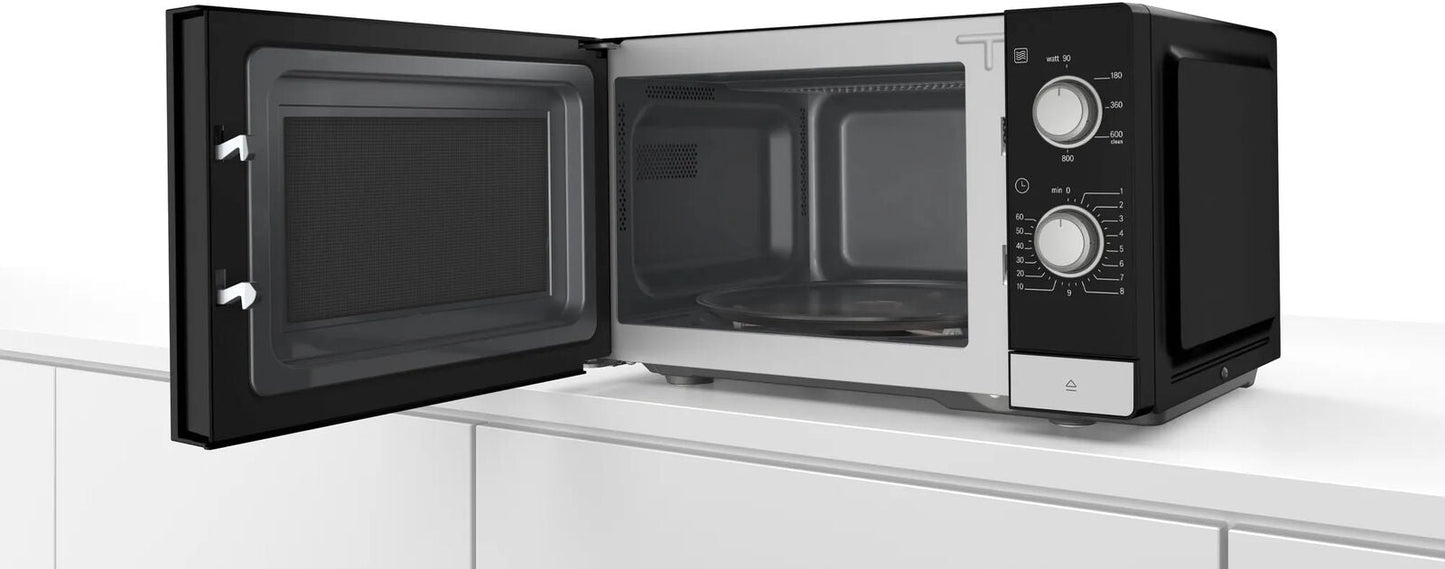 Bosch Series 2 FFL020MS2B Freestanding Small Microwave 20 Litre 26cm High