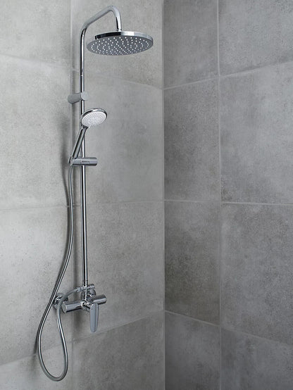 GoodHome Cavally Wall-mounted Diverter Shower