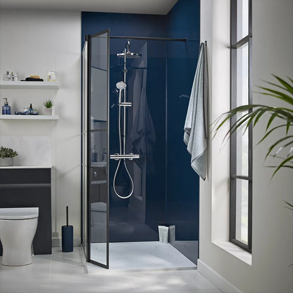 GoodHome Cavally Wall-mounted Diverter Shower