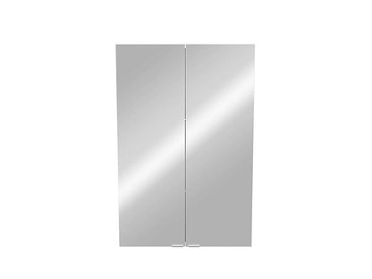 Imandra Tall Matt Mirror Effect Double Bathroom Cabinet Mirrored (H)900mm (W)600