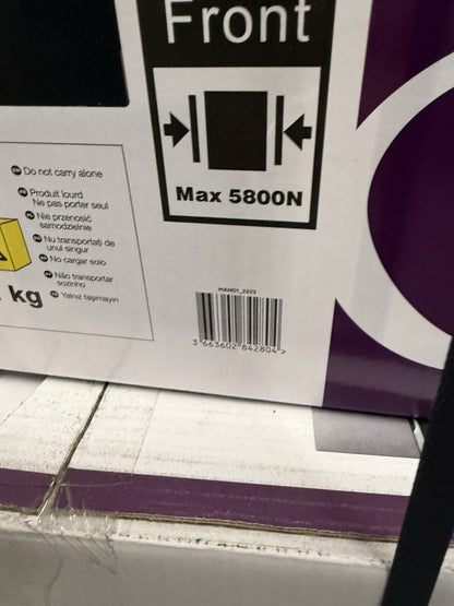 Cooke & Lewis CLFSB60 Built-in Single Fan Oven - Black