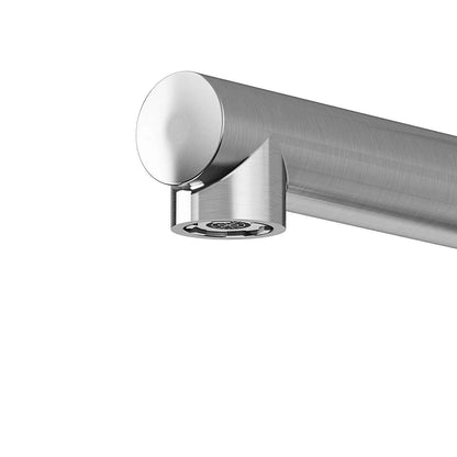 GoodHome Morita Stainless steel effect Kitchen Top lever Tap