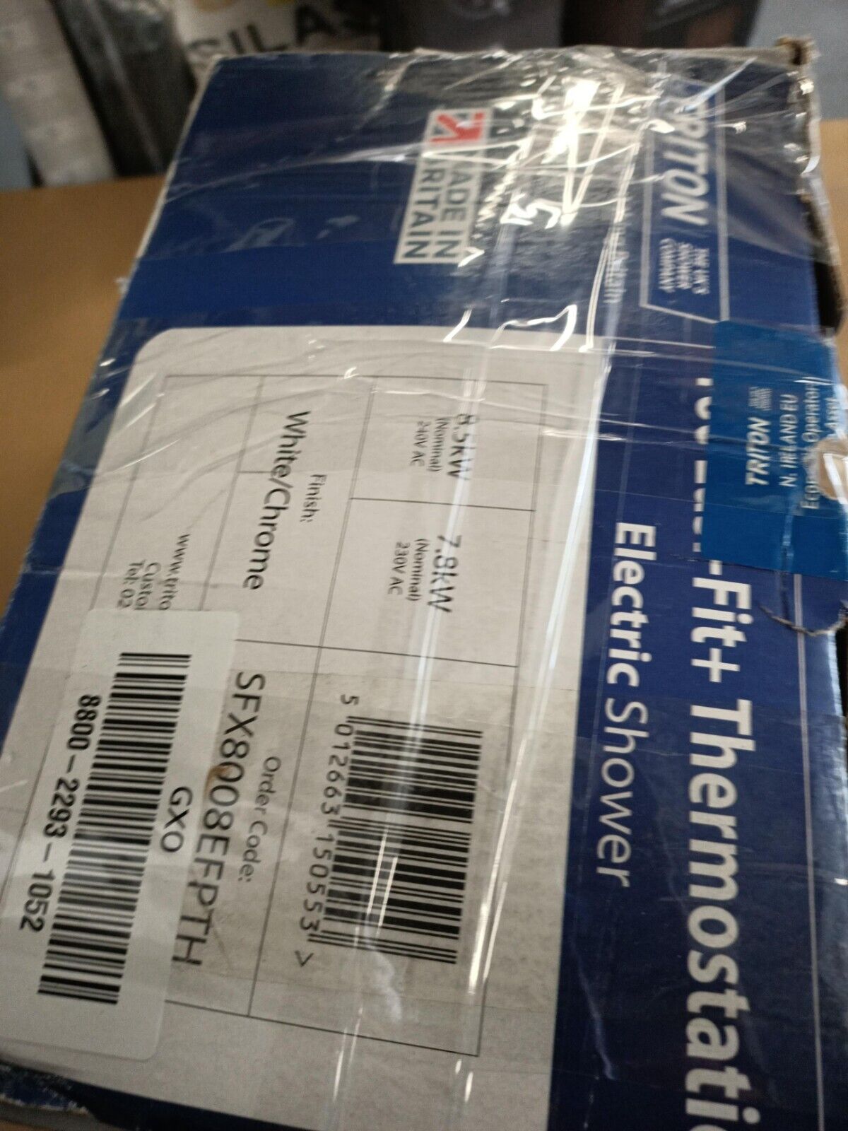 Triton T80 Easi-Fit+ Thermostatic Electric Shower