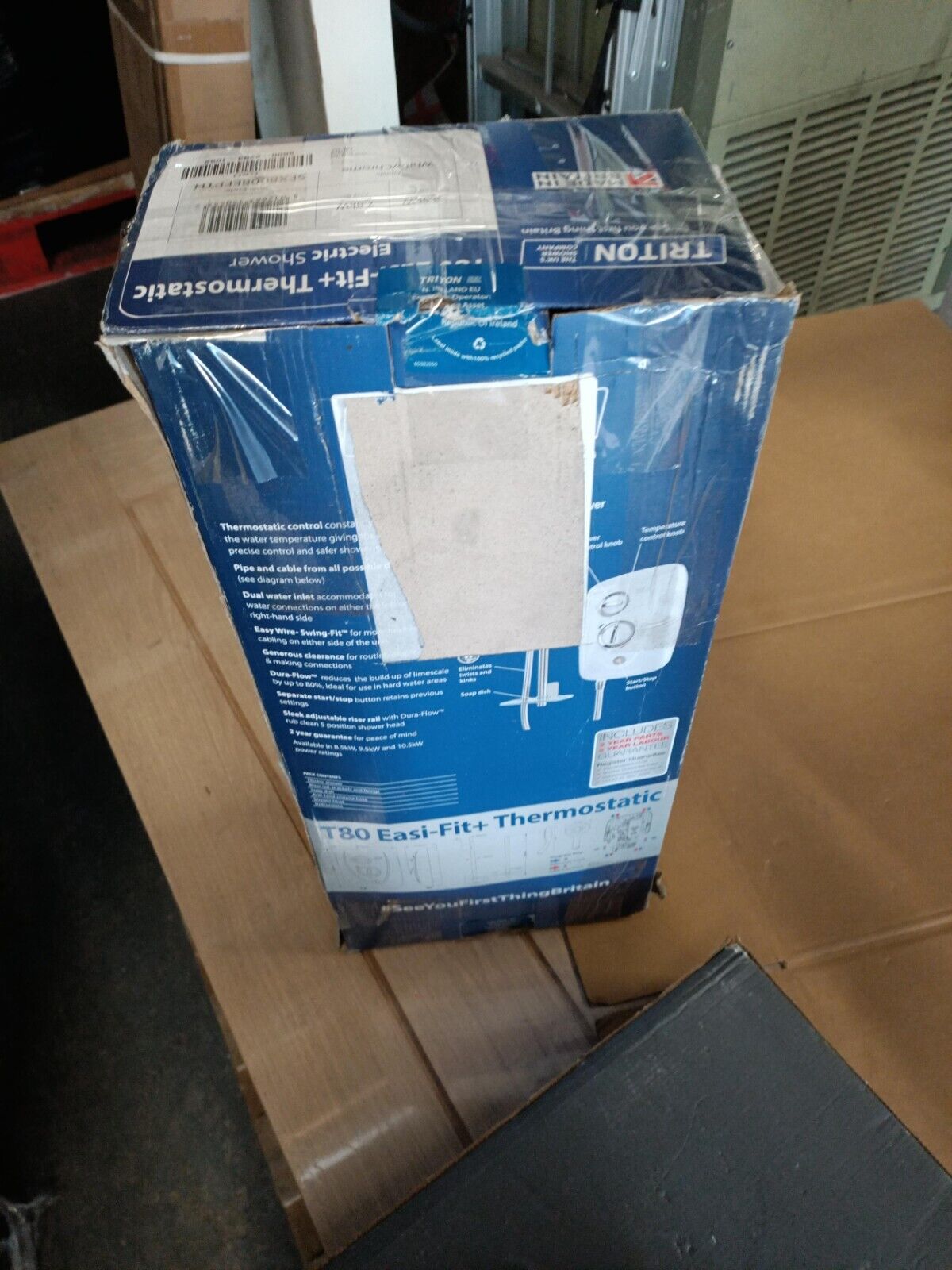 Triton T80 Easi-Fit+ Thermostatic Electric Shower