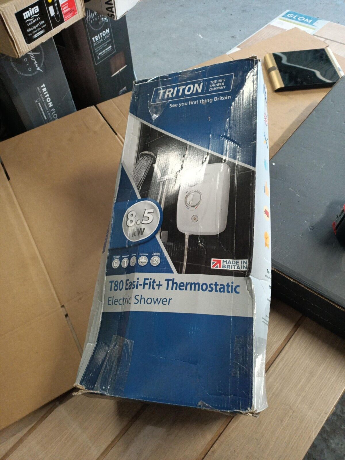 Triton T80 Easi-Fit+ Thermostatic Electric Shower