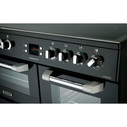 Leisure CS90C530K Freestanding Electric Range Cooker with Ceramic Hob - Black