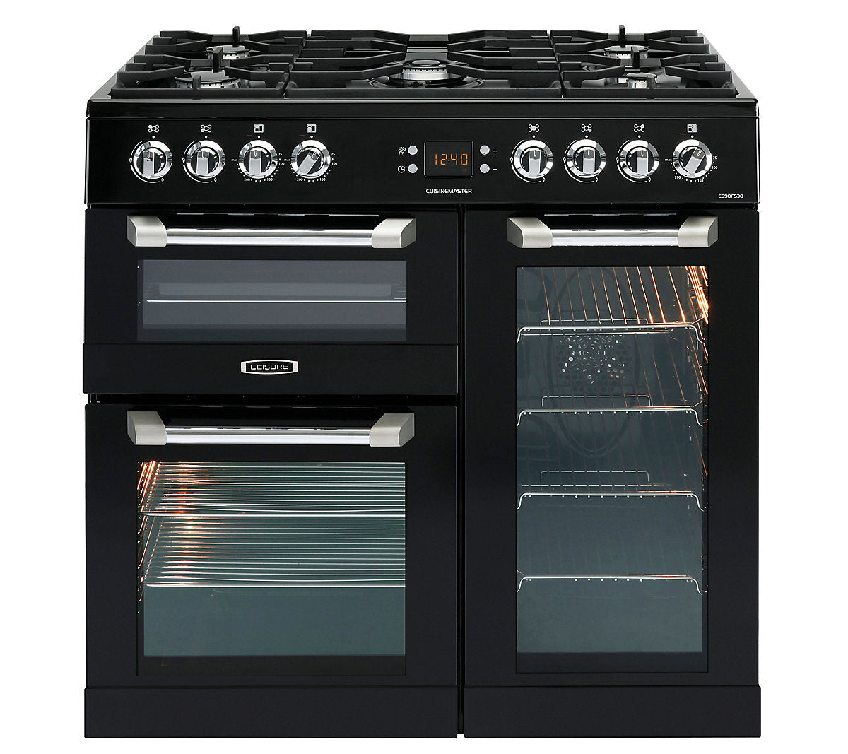 Leisure CS90F530K Freestanding Electric Range Cooker with Gas Hob RRP £1298