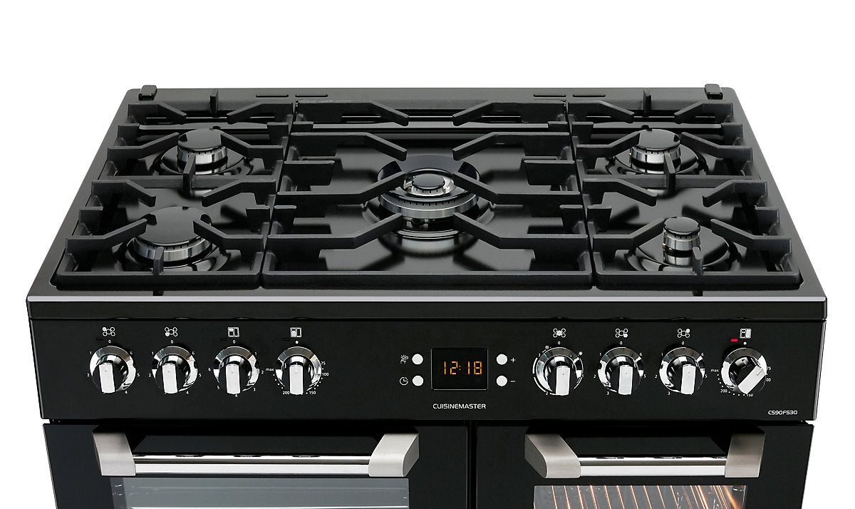 Leisure CS90F530K Freestanding Electric Range Cooker with Gas Hob RRP £1298