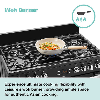 Leisure CS90F530K Freestanding Electric Range Cooker with Gas Hob RRP £1298