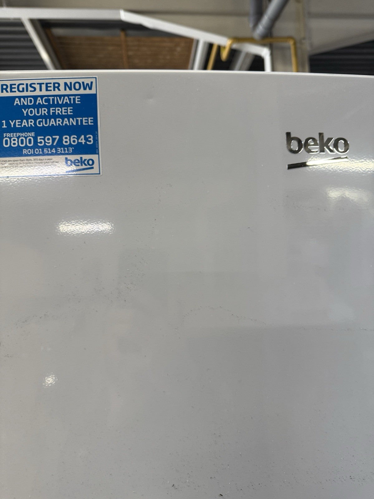 Beko CFG4582W 50:50 Freestanding Frost Free Fridge Freezer