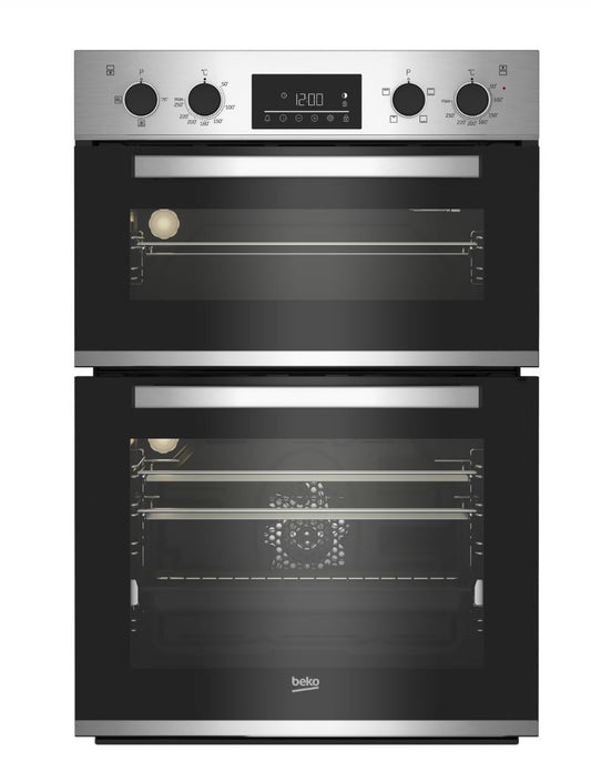 Beko BBDQF22300X Built-in Double Oven - Stainless Steel Effect RRP £455