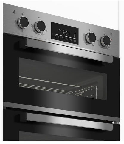 Beko BBDQF22300X Built-in Double Oven - Stainless Steel Effect RRP £455