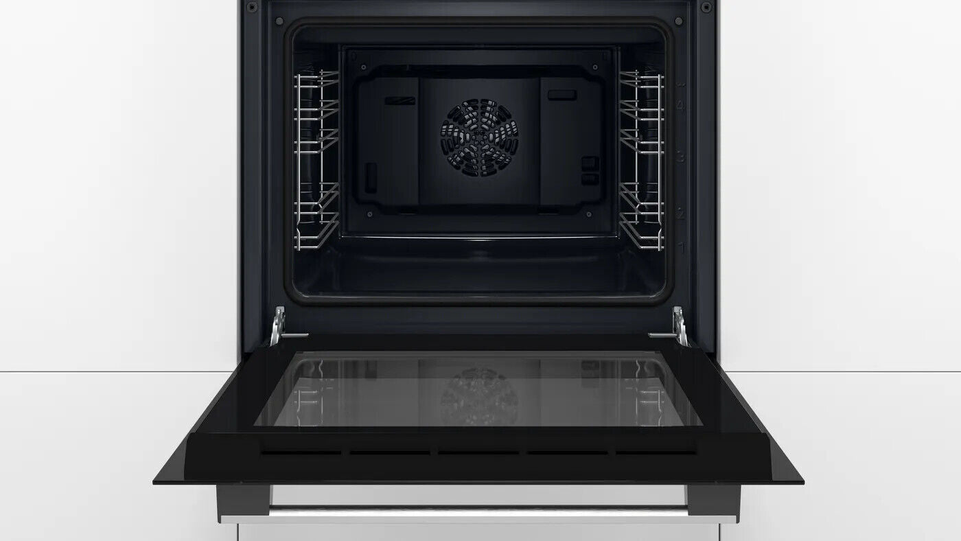 Bosch HHF113BA0B Built-in Single Multifunction Oven - Black RRP £329