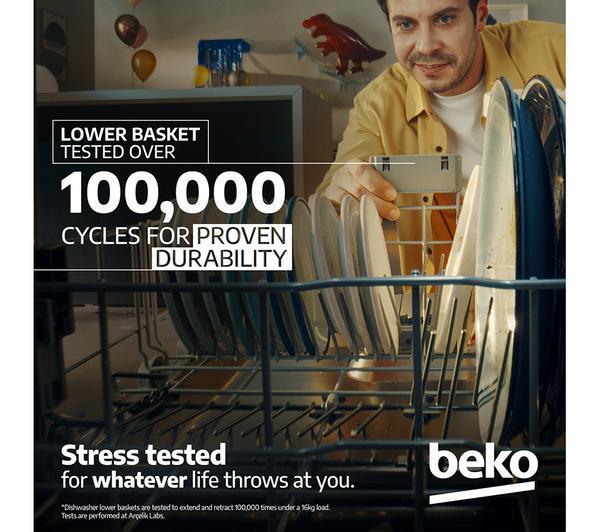 Beko DIN15X20 Integrated Full Size Dishwasher