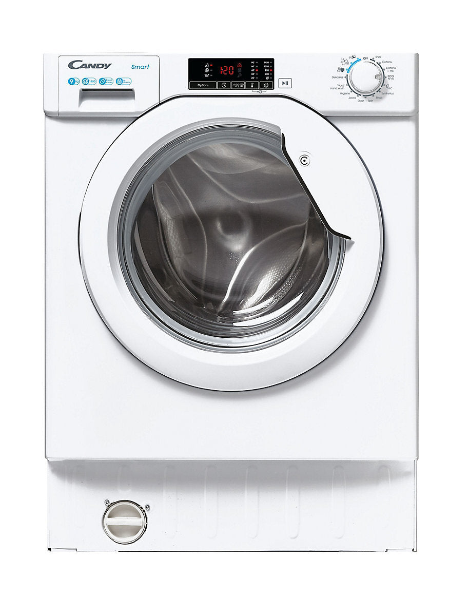 Candy CBW 49D1W4-80 9kg Built-in 1400rpm Washing Machine - White