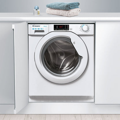 Candy CBW 49D1W4-80 9kg Built-in 1400rpm Washing Machine - White