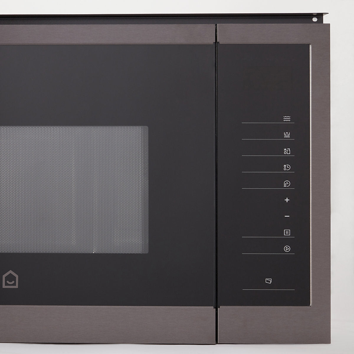GoodHome Bamia GHMO25UK 25L Built-in Microwave - Brushed Black