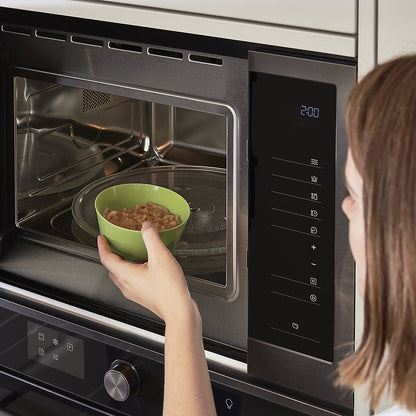 GoodHome Bamia GHMO25UK 25L Built-in Microwave - Brushed Black