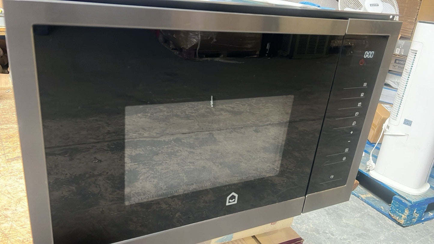 GoodHome Bamia GHMO25UK 25L Built-in Microwave - Brushed Black