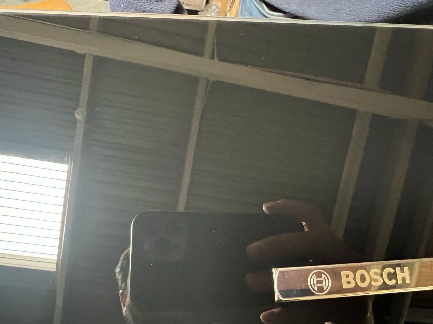 BOSCH Series 2 DWK85DK60B Angled Chimney Cooker Hood - Black