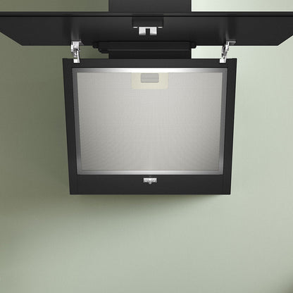 BOSCH Series 2 DWK85DK60B Angled Chimney Cooker Hood - Black