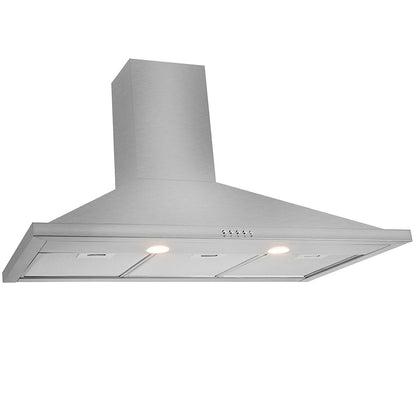 Leisure H92PX Stainless Steel Chimney Cooker Hood, (W)90cm
