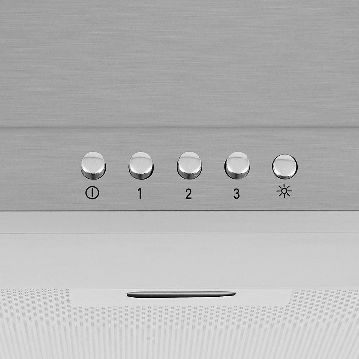 Leisure H92PX Stainless Steel Chimney Cooker Hood, (W)90cm