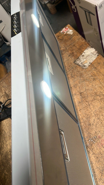 Leisure H92PX Stainless Steel Chimney Cooker Hood, (W)90cm