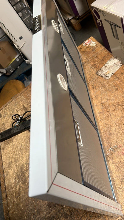 Leisure H92PX Stainless Steel Chimney Cooker Hood, (W)90cm