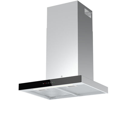 GoodHome AirSensor GHBH60ASBL Glass Box Cooker Hood (W)60cm - Stainless Steel