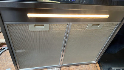 GoodHome AirSensor GHBH60ASBL Glass Box Cooker Hood (W)60cm - Stainless Steel