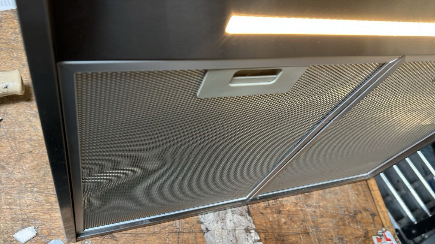 GoodHome AirSensor GHBH60ASBL Glass Box Cooker Hood (W)60cm - Stainless Steel